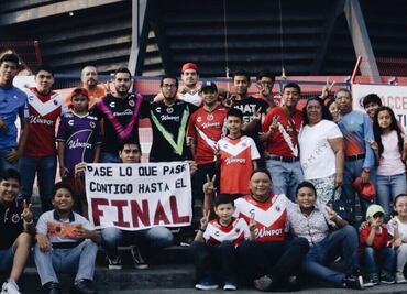 Afición apoya a Veracruz previo al juego ante Chivas