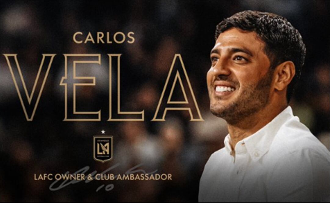 Carlos Vela anunció que será dueño del LAFC / Foto: Captura de pantalla X (@LAFC)