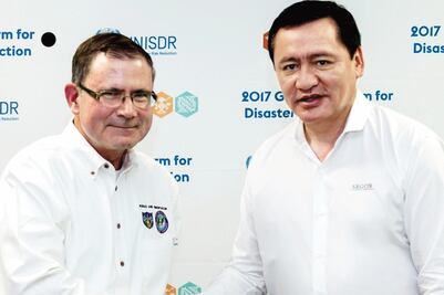 Protección civil, sin disputas: Segob