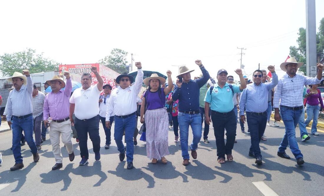 El Sindicato Nacional de Trabajadores de la Educación (SNTE), asegura que la propuesta de un incremento salarial, no responde a la demanda del magisterio. Foto: Edwin Hernández - EL UNIVERSAL