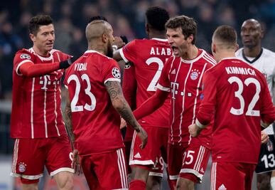 Bayern Múnich aplasta al Besiktas en Champions League 