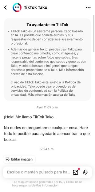 TikTok Tako. Foto: Captura de pantalla