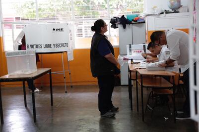 Instalan en Tehuacán, Puebla, la casilla donde votará Miguel Barbosa