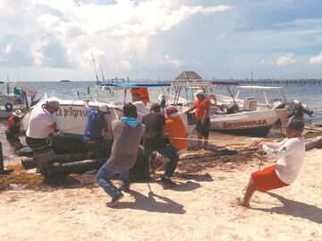 Impacta huracán Grace al sureste mexicano