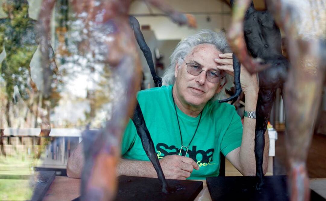 El pintor Eric Fischl es uno de los interesados en el invento, que aún se encuentra en periodo de prueba (TOMADA DE THE NEW YORK TIMES)