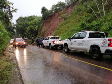 Frente frío número 4 deja afectaciones en tres municipios de Veracruz