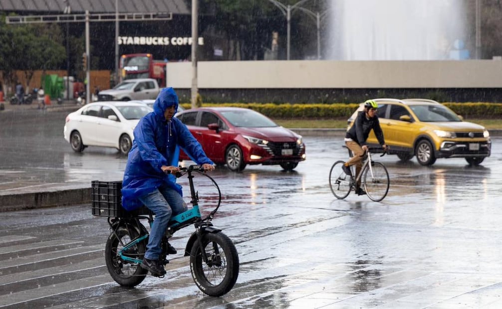 Lluvia en México. Foto: Hugo Salvador/El Universal