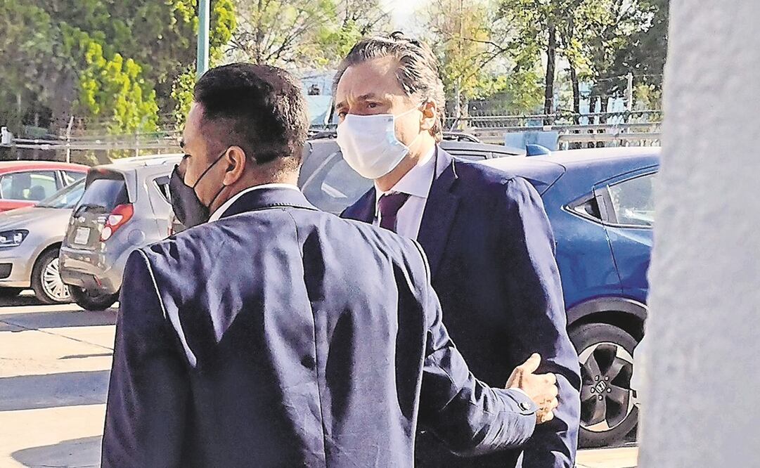 Emilio Lozoya, preso desde 2021, está citado en la sala de audiencias del Reclusorio Norte. Foto: Archivo / EL UNIVERSAL