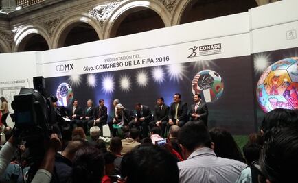 Presentan Congreso de FIFA en CDMX