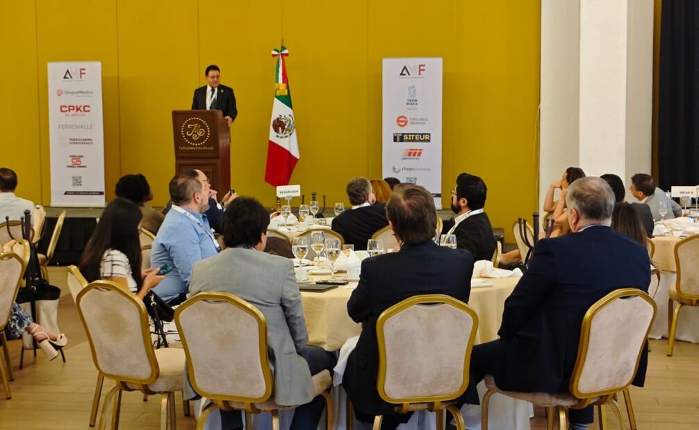 Seminario organizado por la Asociación Mexicana de Ferrocarriles (AMF). Foto: AMF
