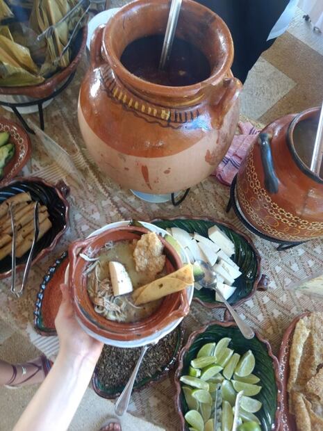 El pozole, las enchiladas y mole, platos que nos dan identidad