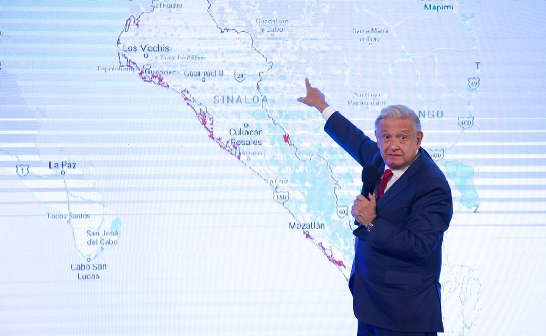 López Obrador adelantó que parte de su gira de este fin de semana la hará en helicóptero.  Foto: German Espinosa / EL UNIVERSAL