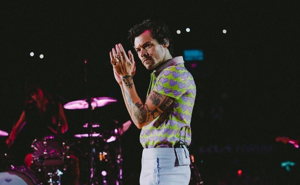 Harry Styles. Fuente: Instagram @harrystyles