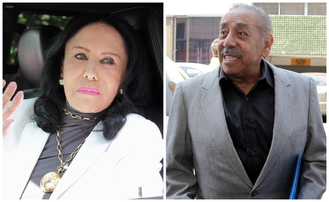 Lilia Aragón y Lalo El Mimo. FOTOS:Carlos Mejía/EL UNIVERSAL