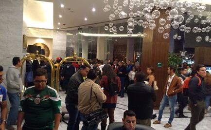 Afición da "portazo" en el hotel de concentración del Tri