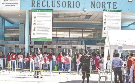 Hallan cabeza en una hielera afuera del Reclusorio Norte