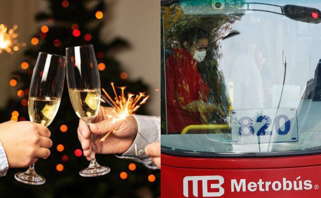 La Red de Movilidad Integrada (MI) indicó que estos horarios especiales de operación para el 31 de diciembre y el 1 de enero también aplicarán para Trolebús, Tren Ligero y Cablebús. Foto: Especial