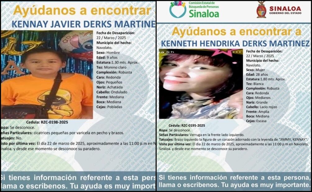 Fotos: Comisión Estatal de Búsqueda de Personas