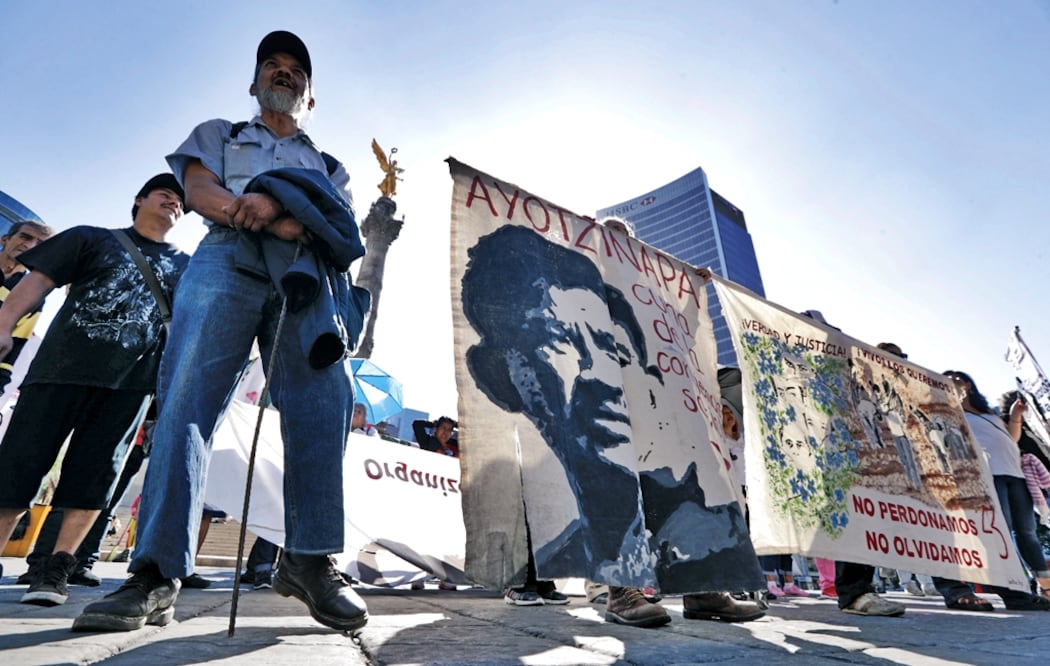 Marcha por los 43. Foto: Archivo/EL UNIVERSAL