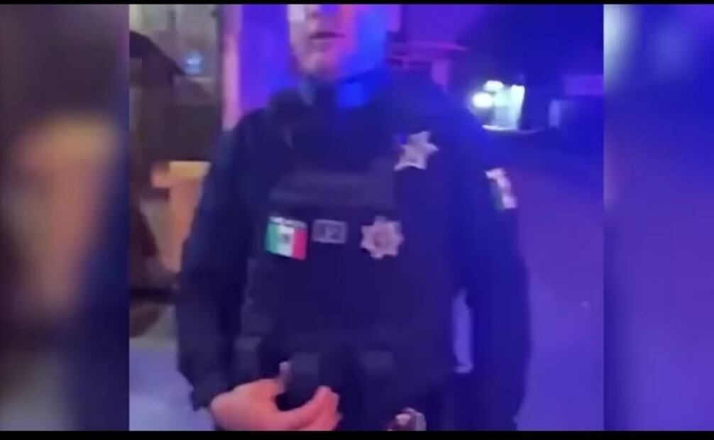 Imágenes del video en el que los jóvenes denunciaban abuso policial (29/10/2025). Foto: Especial