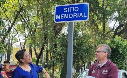 A 53 años del "Halconazo" colocan señalética en Morelia 8, exsede de la extinta Dirección Federal de Seguridad en la CDMX