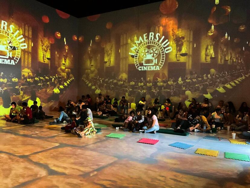 Nuevo cine inmersivo en Barco Utopía. Foto: Alcaldía Iztapalapa