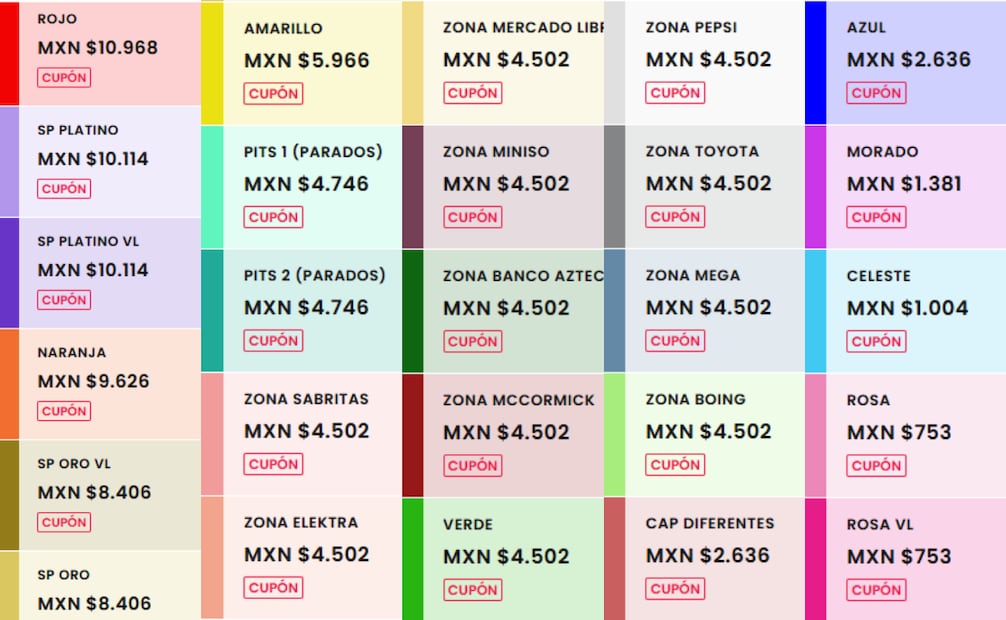 Precios de los boletos para Supernova: Génesis 2026. Foto: SUPERBOLETOS