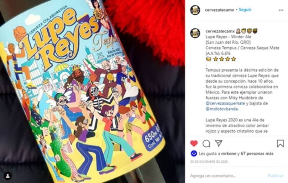 Dile adiós al #LupeReyes con cerveza, rock y diseño