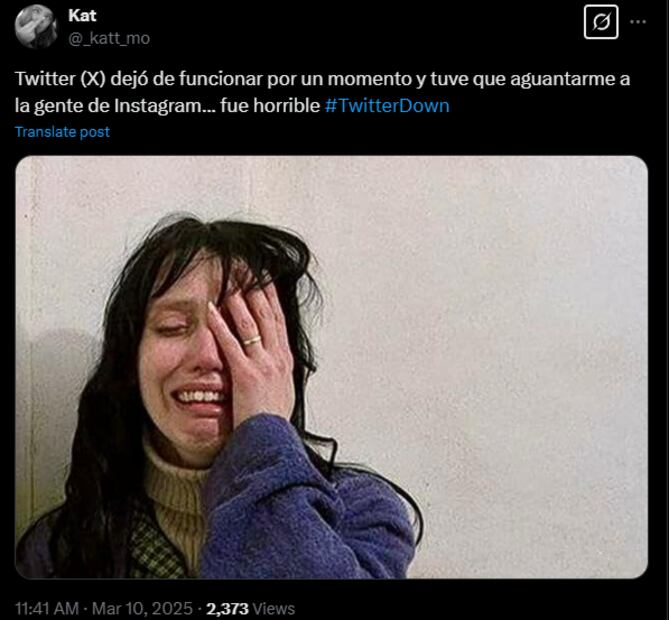 El sitio especializado en monitoreo de servicios digitales, Downdetector, registró múltiples reportes de fallas en menos de 24 horas. 
Foto: Captura de pantalla en X