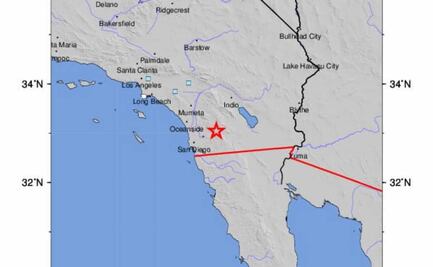 SRE pide contactar a Consulado ante sismo de 5.1 en California; no reportan mexicanos heridos