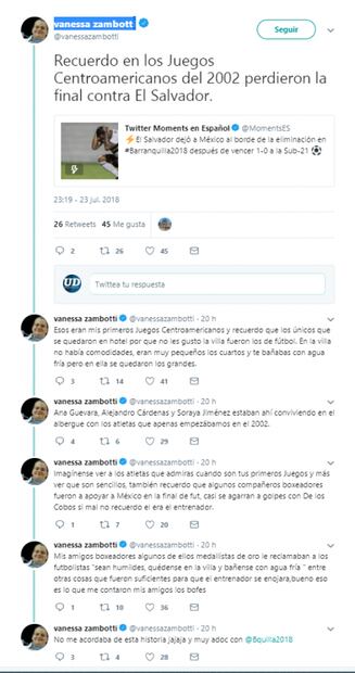 Ex judoka Vanessa Zambotti critica a futbolistas