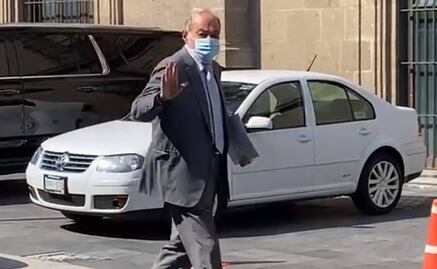 AMLO se reúne en Palacio Nacional con Carlos Slim y expresidentes de Iberoamérica 