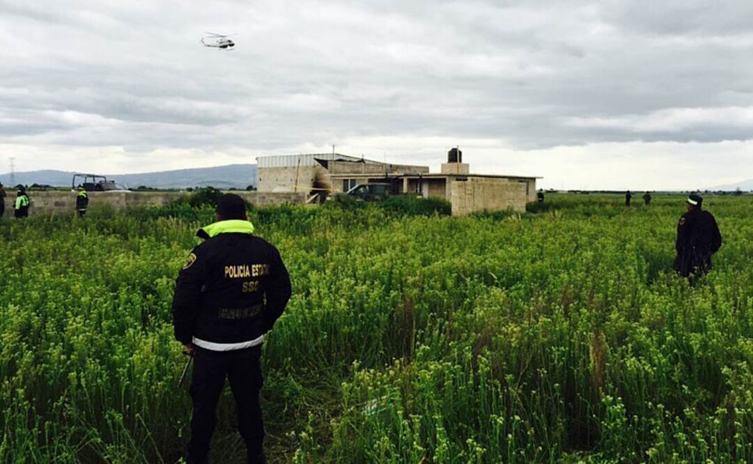 El inmueble se encuentra en la colonia Santa Juana, municipio de Almoloya, a 1.5 kilómetros del penal de donde escapó "El Chapo"  Foto: Arturo Bermudez/EL UNIVERSAL