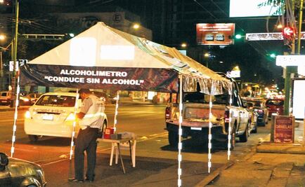 Llevan al "Torito" a 50 infractores por no pasar prueba de alcoholímetro