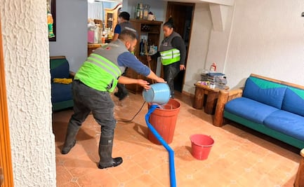 Secretaría de Gestión Integral brinda apoyo a viviendas afectadas por lluvias en la GAM; reportan saturación en red de drenaje