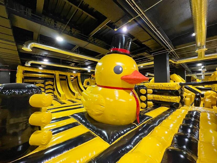 Inflalandia Cuack Coapa. Foto: Instagram @inflalandiaquack