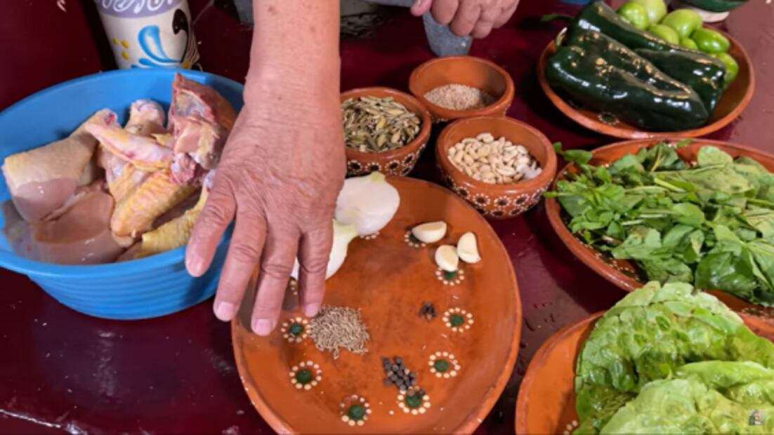 El pipián verde de Doña Ángela de "De mi rancho a tu cocina"