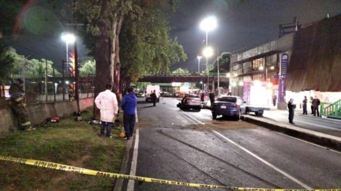 Suman cuatro muertos tras fatal choque en Calzada de Tlalpan; los tripulantes regresaban de una fiesta   