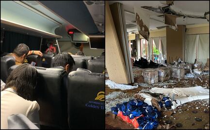 “Todos vivimos nuestra propia pesadilla”: Así 13 periodistas atrapados en un autobús se salvaron de la furia de “Otis”