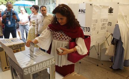 Susana Harp aplaude triunfo de AMLO