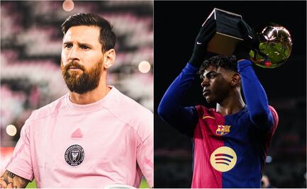 Lionel Messi dedica mensaje a Lamine Yamal; el argentino felicitó al joven por ganar el premio 'Golden Boy'