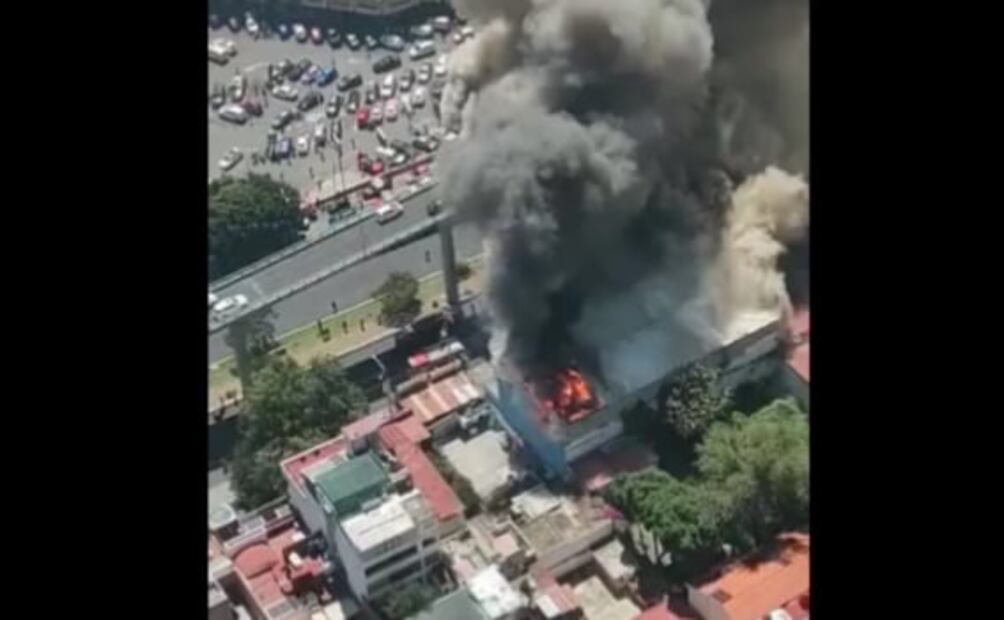 FOTOS. El antes y después del fuerte incendio en San Jerónimo; así lucía el edificio dañado