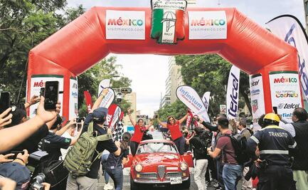 Carrera Panamericana sorprende en la CDMX