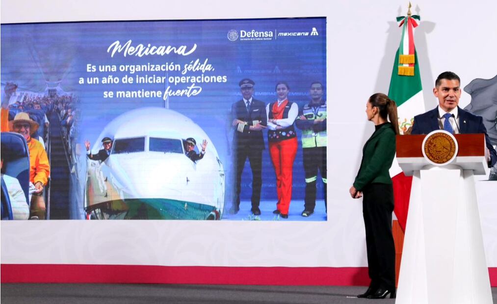Luego de que el pasado 6 de enero se anunció la cancelación de ocho de sus rutas, Mexicana de Aviación informó para 2025 la ampliación de más destinos para tener 14, y aceptó que enfrenta desafíos y retos. Foto: Axel Sánchez/EL UNIVERSAL