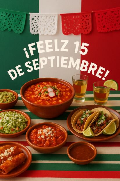 Imágenes para compartir por WhatsApp o redes sociales este 15 de septiembre. Foto: Generada con IA (ChatGPT)