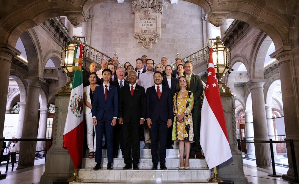 CDMX gana el Premio Lee Kuan Yew 2024 por su liderazgo en comunidades urbanas sostenibles. Foto: Especial
