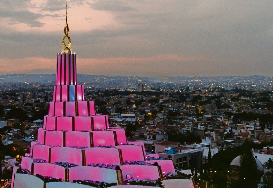 Iglesia La luz del Mundo. Foto: Archivo 