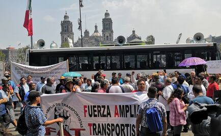 Transportistas reiteran amenaza de bloqueos si Gobierno de CDMX no atiende aumento a tarifas; "no nos obliguen a salir a las calles”