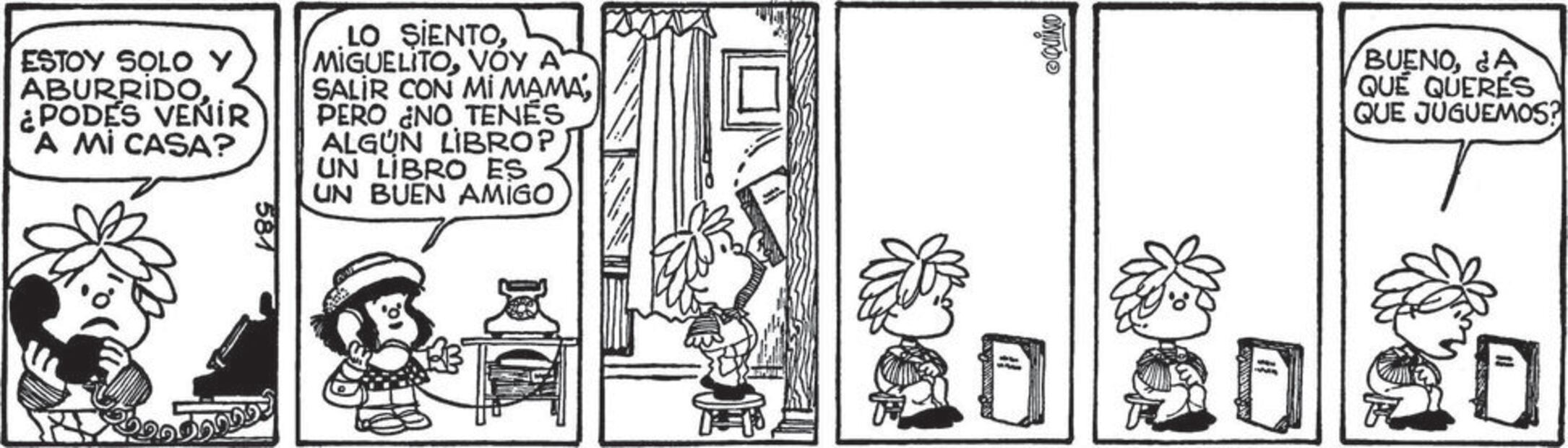 Mafalda. Fuente: Grupo Editorial Lumen