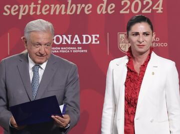 Ana Guevara se despide de AMLO, el presidente la reconoce: "Hizo un trabajo excepcional"